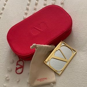 Valentino cosmetics bag and